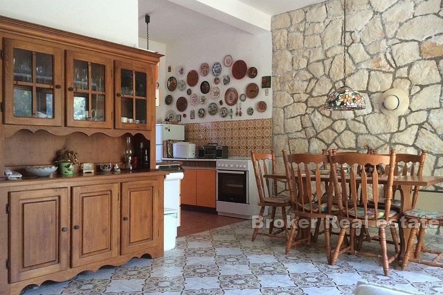 Île de Hvar - Maison en pierre avec vue mer