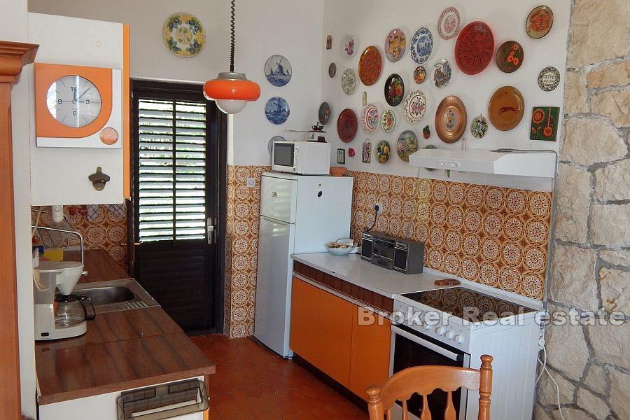 Île de Hvar - Maison en pierre avec vue mer