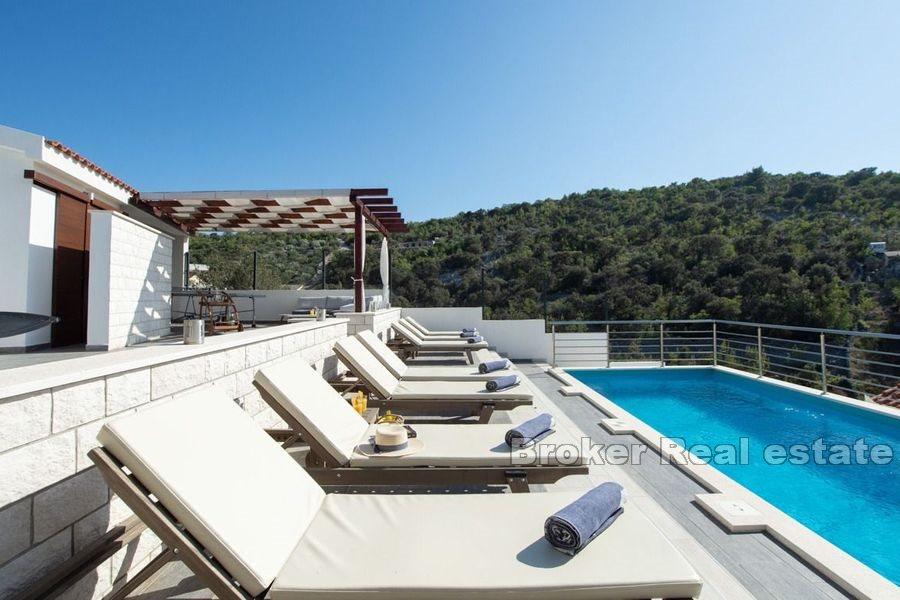 Rogoznica - Dům u moře se dvěma apartmány