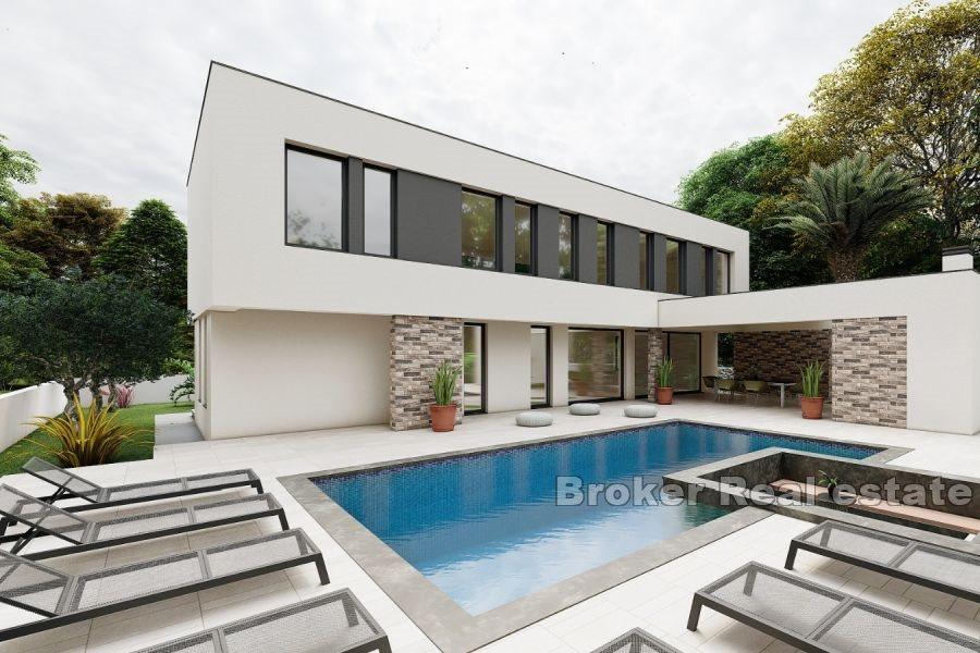 Near Zadar - Modern house with pool