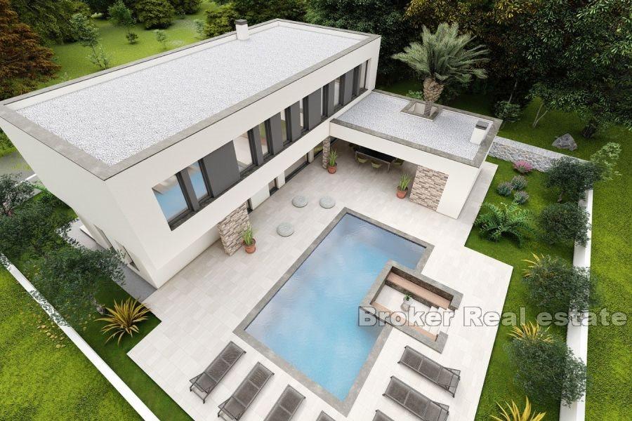 Near Zadar - Modern house with pool