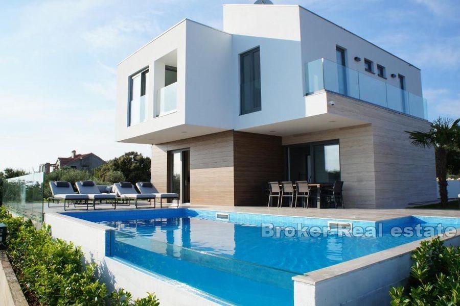 Île de Pag - Villa avec piscine et vue mer