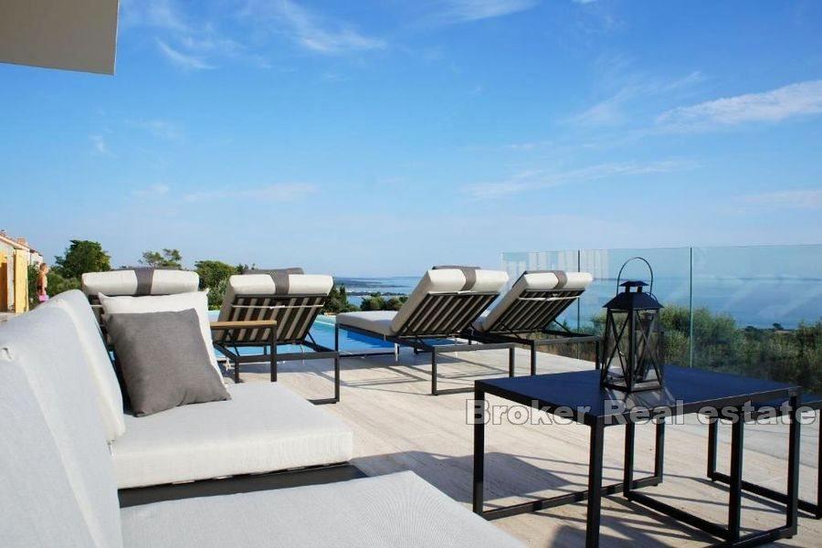 Île de Pag - Villa avec piscine et vue mer