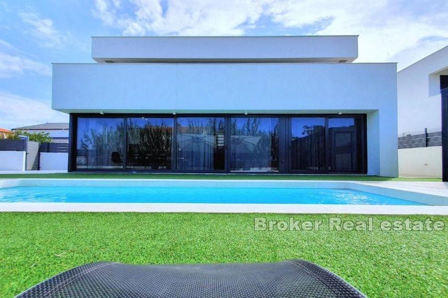 Island of Vir - Modern villa with pool