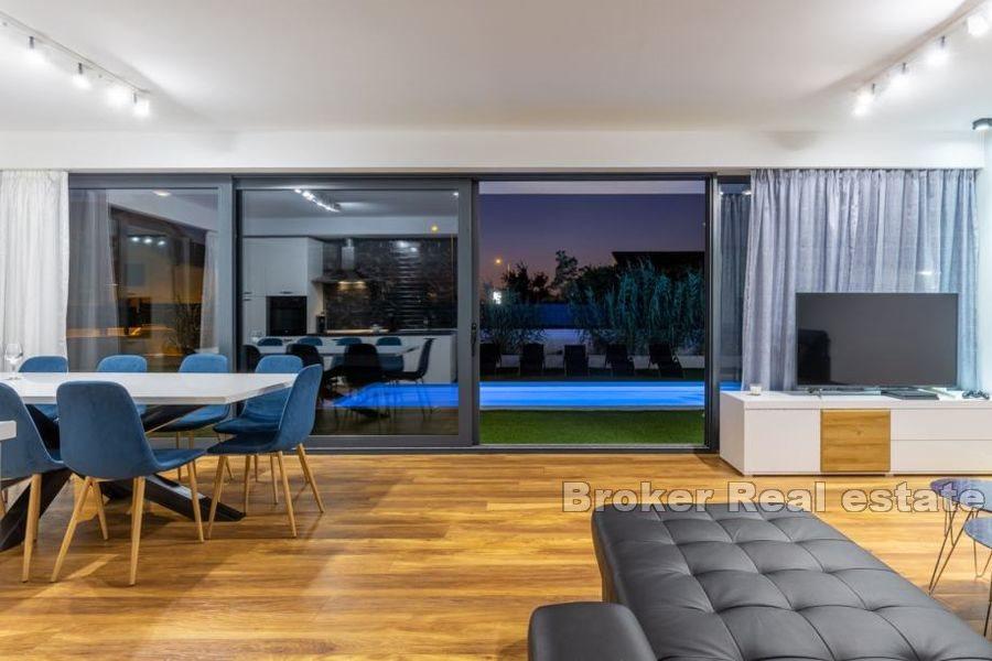 Island of Vir - Modern villa with pool