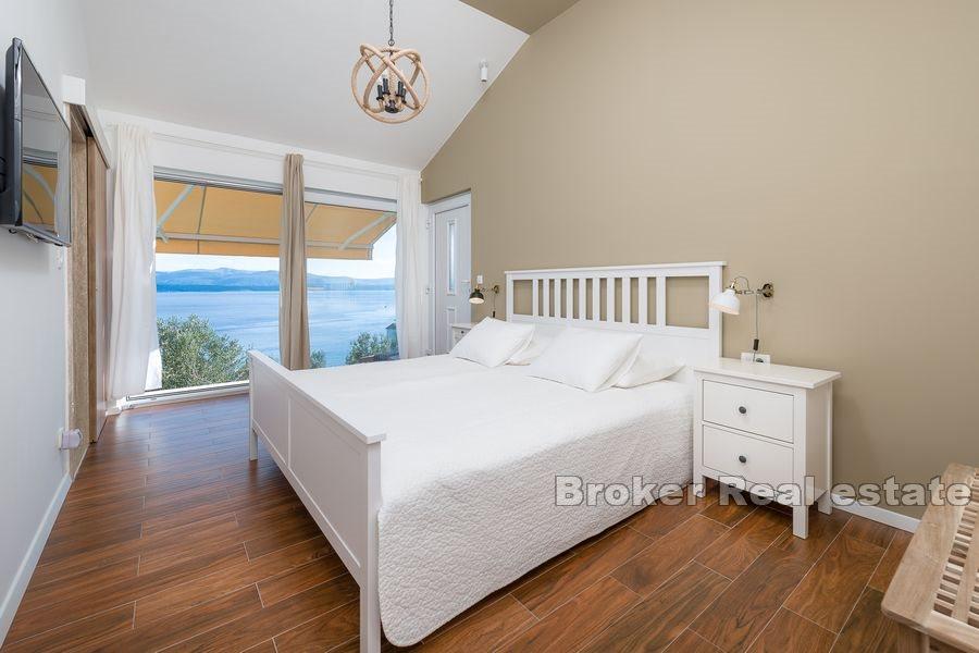 Brač - Dům s nádherným výhledem na moře a ostrovy