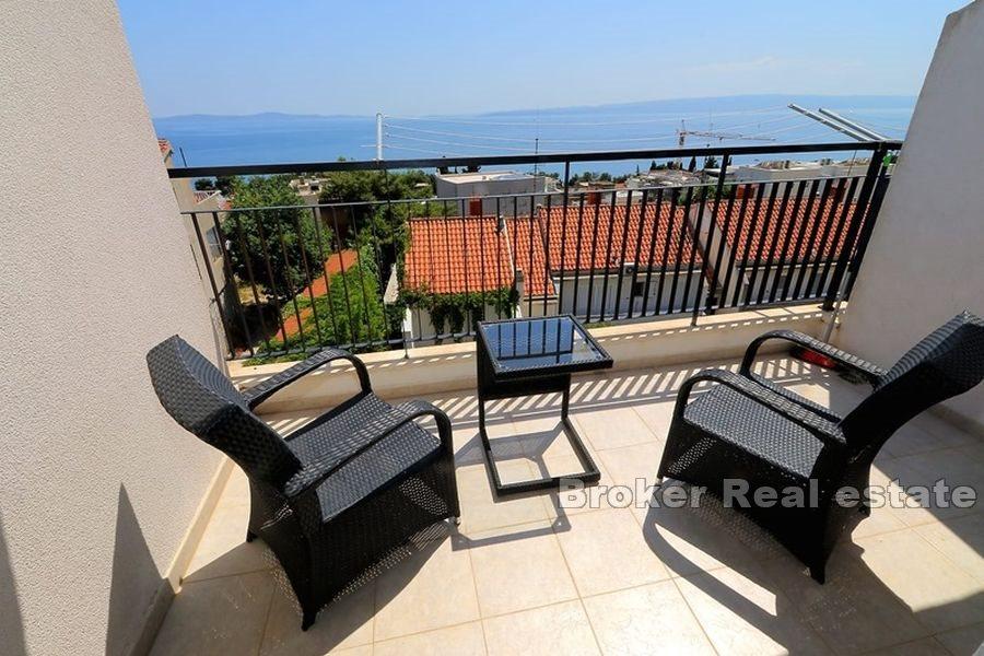 Split - Meje, Apartment mit zwei Schlafzimmern und Meerblick