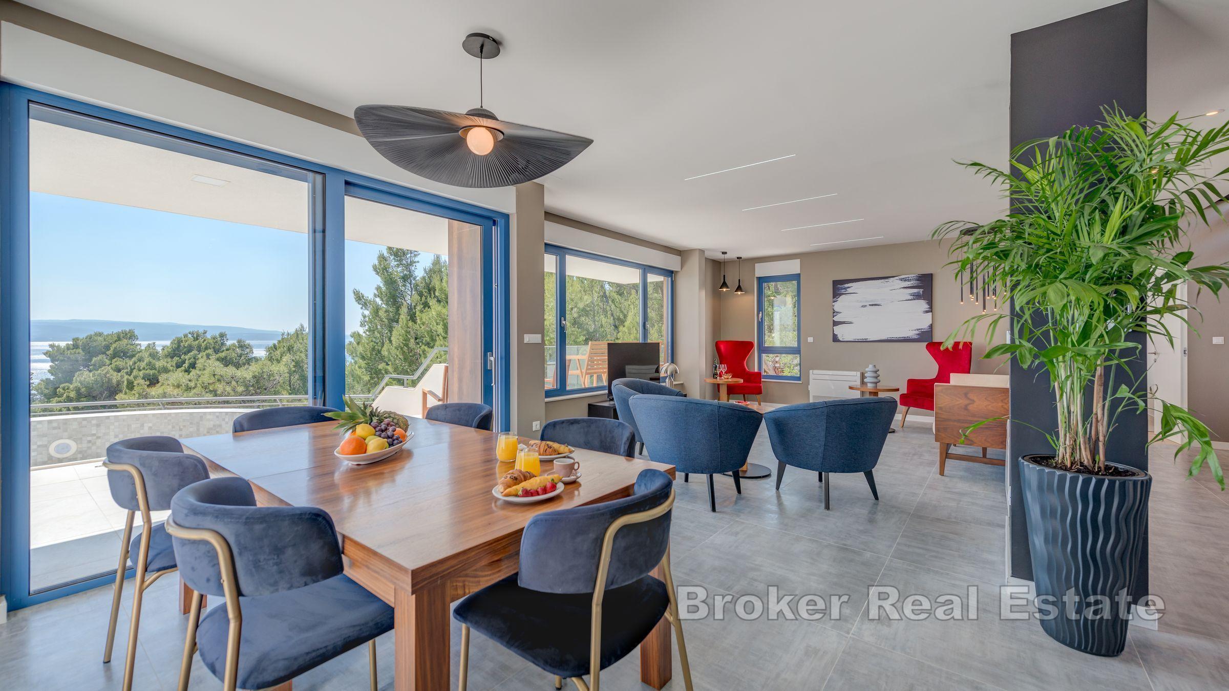 Makarska - Nowo wybudowana willa z basenem