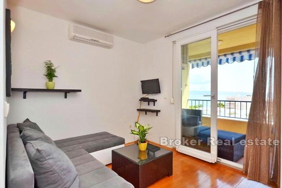 Split - Žnjan, dwupiętrowy apartament z widokiem na morze