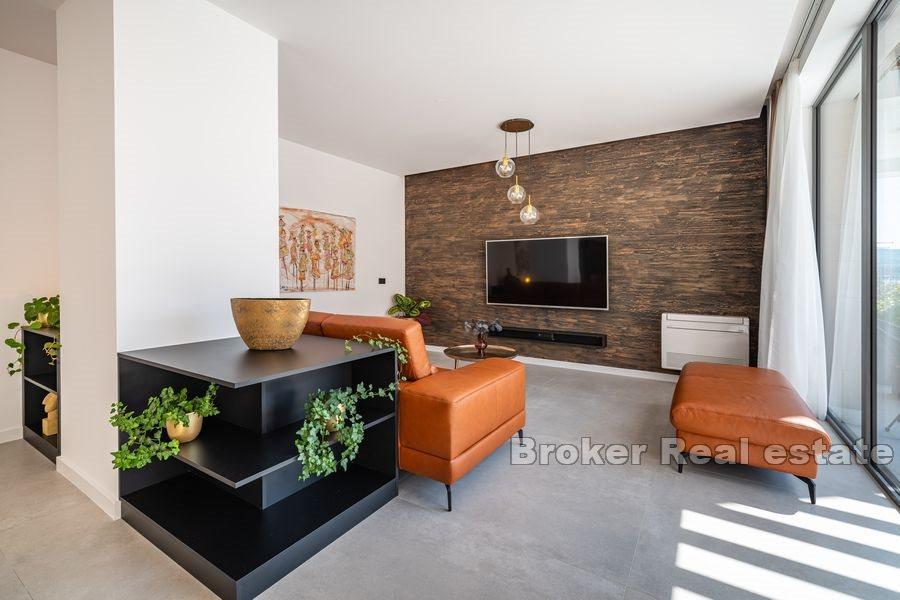 Près de Zadar - Immobilier idyllique avec piscine et vue mer