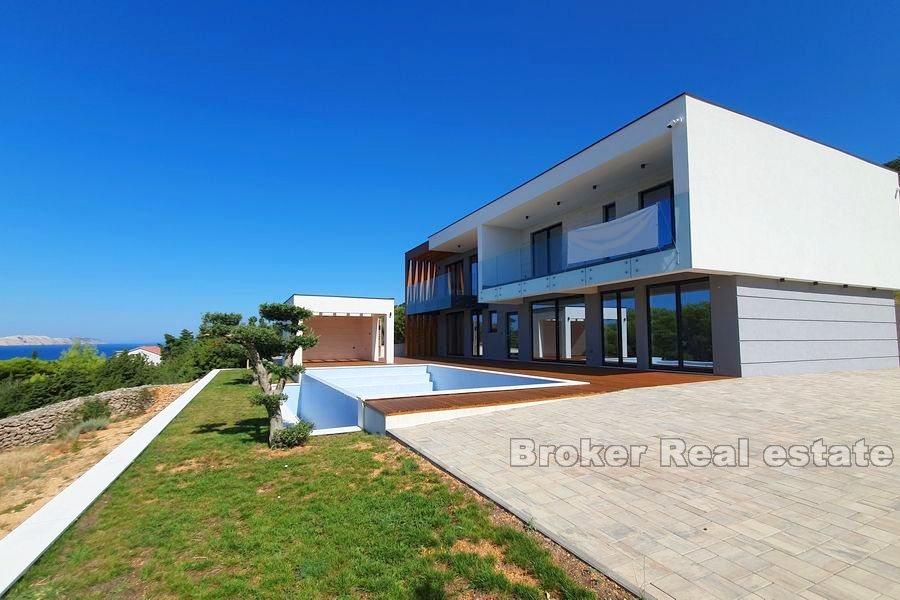 Insel Pag – Atemberaubende Villa mit Pool und Meerblick