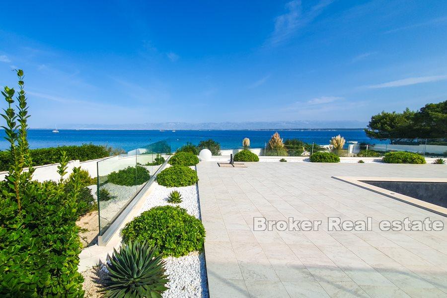 Croatia, Ugljan - Modern villa first row to the sea