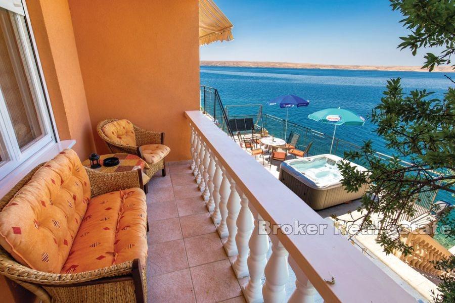 Zara - Casa in prima fila sul mare con posto barca