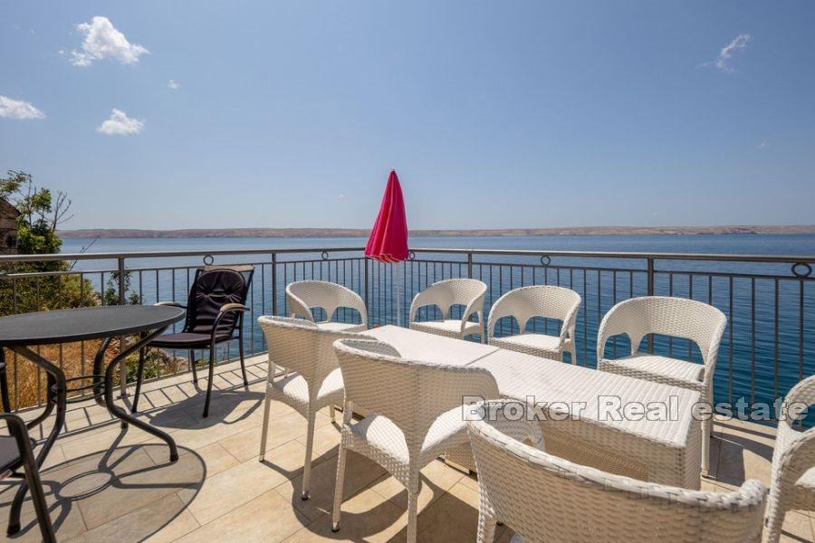 Zara - Casa in prima fila sul mare con posto barca