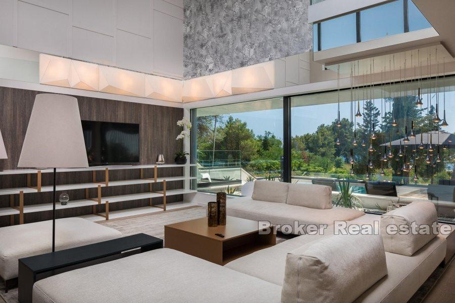 Chorvátsko, Zadar - Luxusná vila s bazénom a výhľadom na more