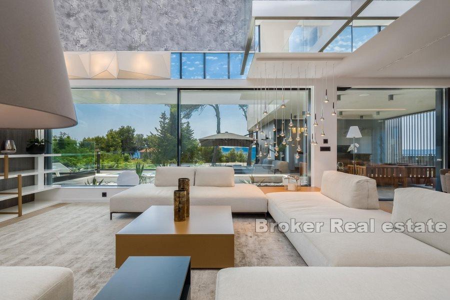 Chorvátsko, Zadar - Luxusná vila s bazénom a výhľadom na more