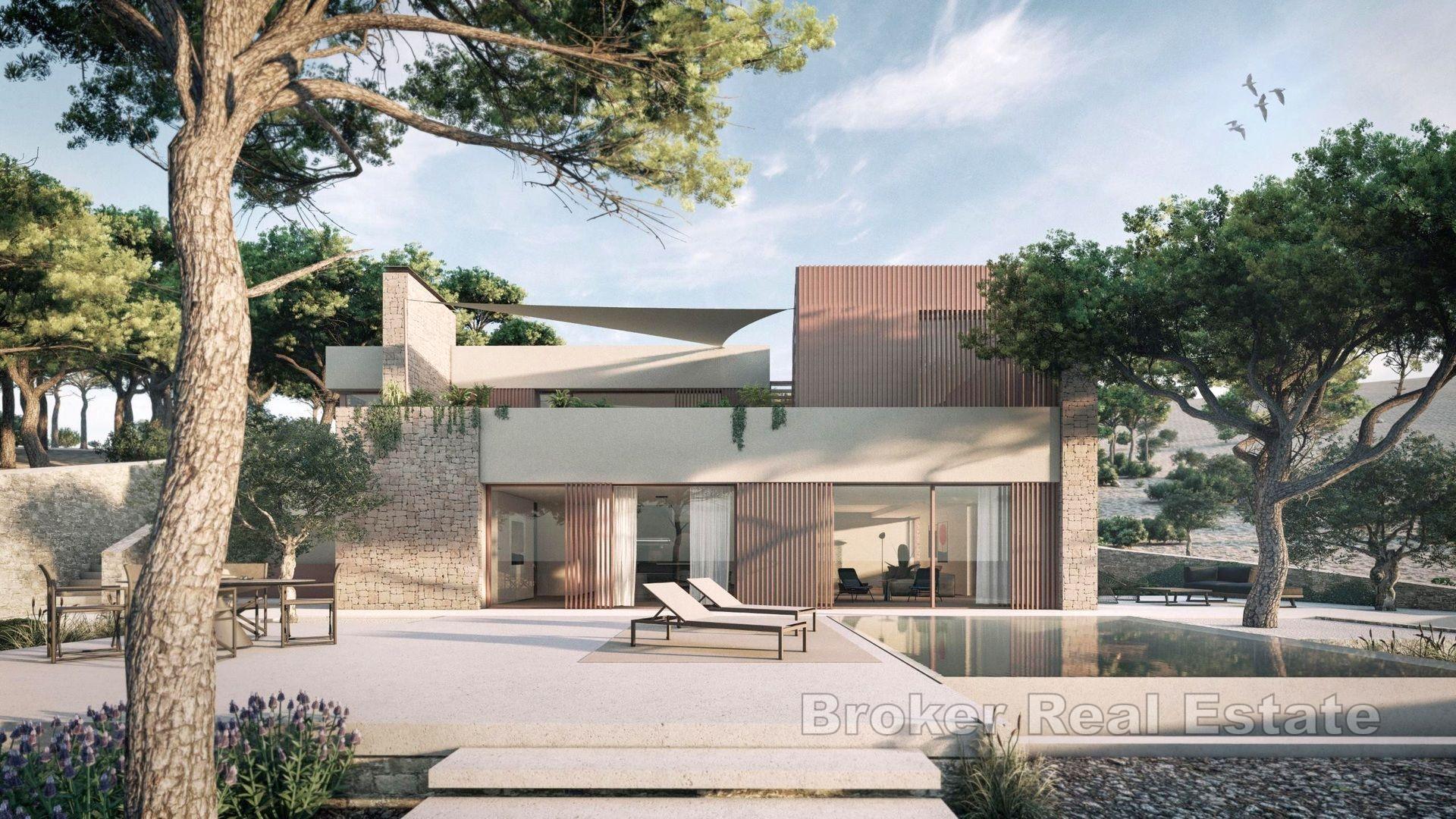 Villa moderne dans un endroit calme près de la plage