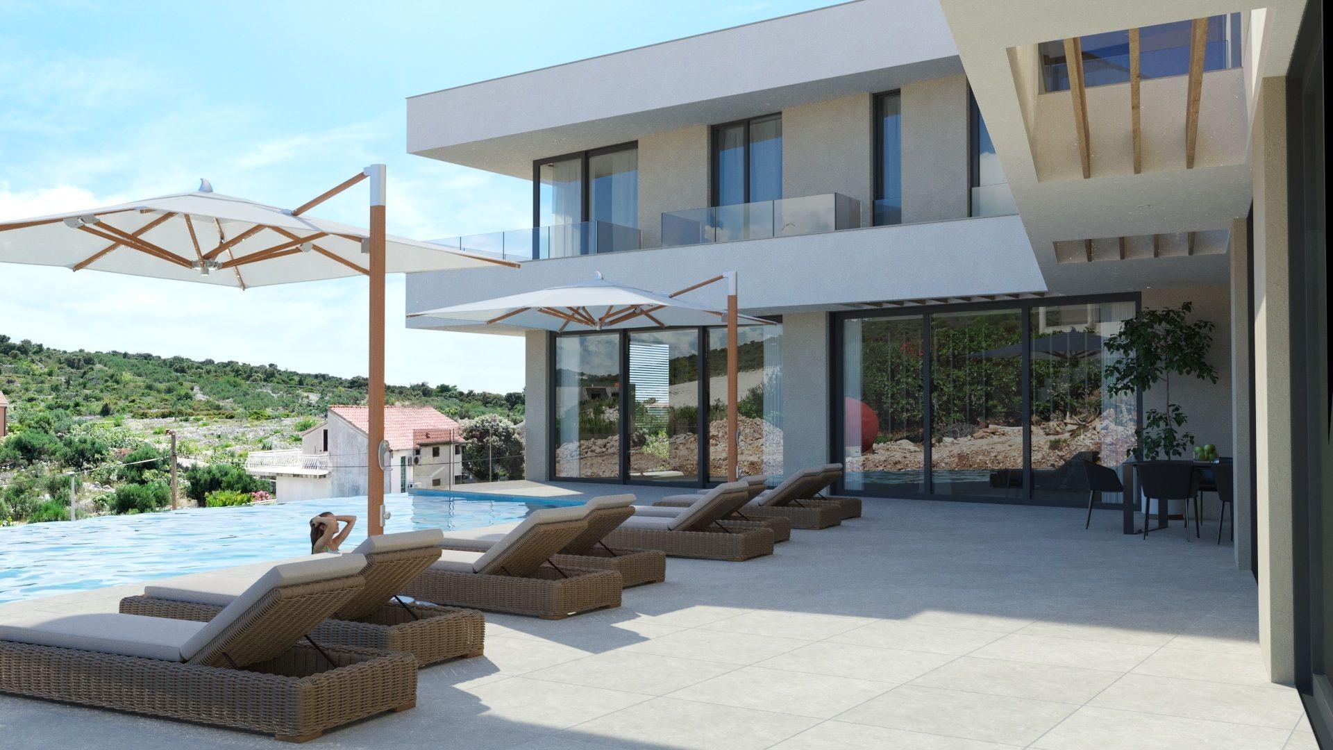 Geräumige Villa in ruhiger Lage in Meeresnähe