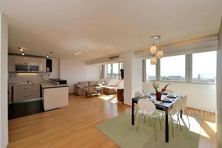 město Split, třípokojový byt v centru města