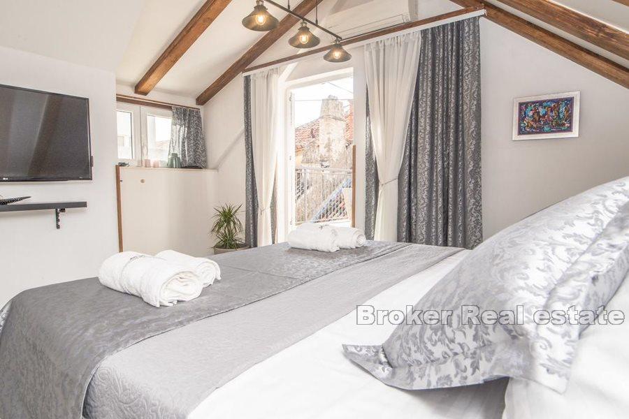 Split, Diokleciánův palác, zrekonstruovaný byt