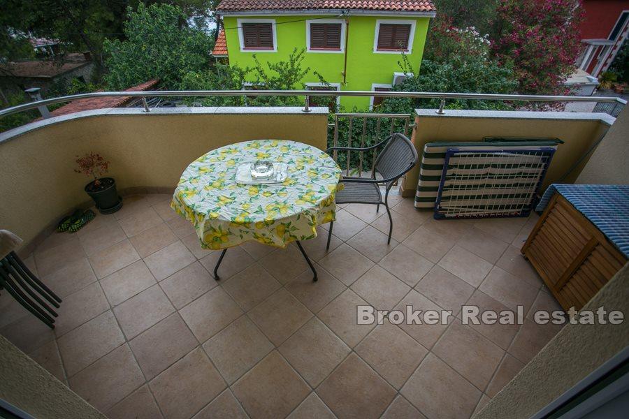 Wyspa Ciovo, apartament z dwoma sypialniami w pobliżu pięknej plaży