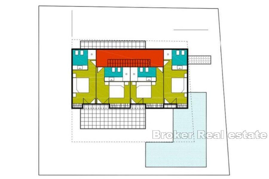 In der Nähe von Split, Villa mit Pool, in Entwicklung