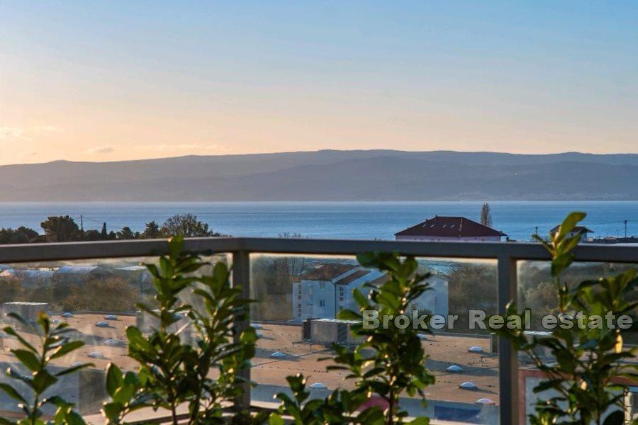 Split, moderne penthouse med havutsikt