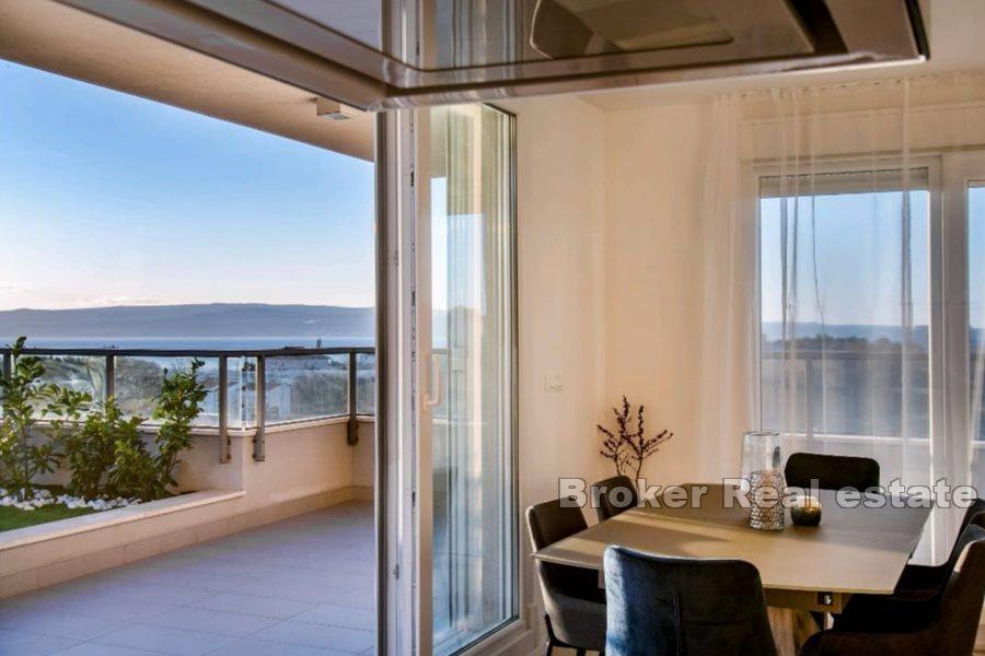 Split, moderne penthouse med havutsikt