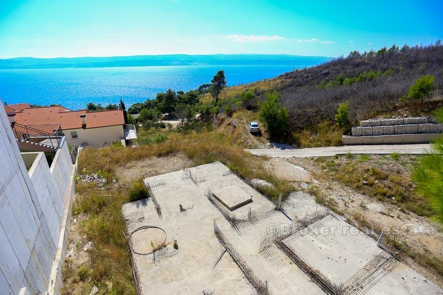 Omis - Land med byggetillatelse og havutsikt
