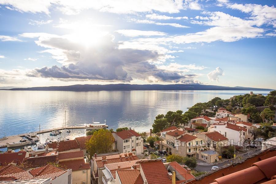Makarska - Apartament z dwiema sypialniami i częściowym widokiem na morze