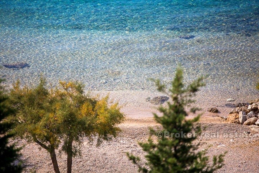 Omis Riviera, Baugrundstück mit schönem Meerblick