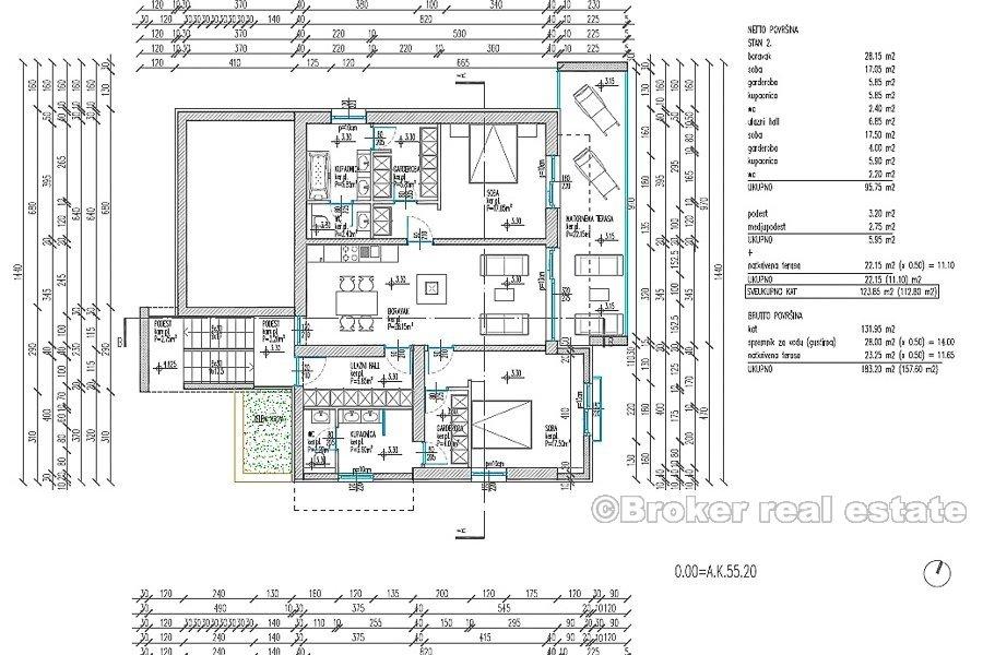 Otok Čiovo, kuća s pogledom na more