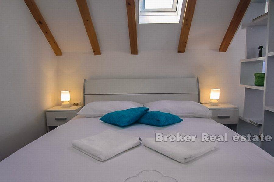 Trogir, renovert steinhus i sentrum