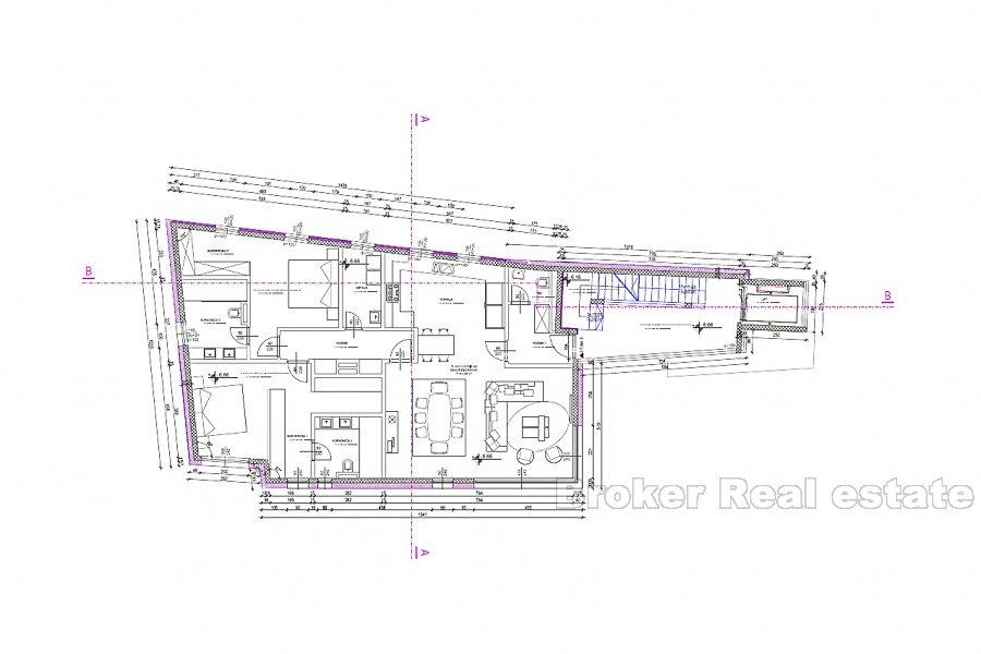 Split, Meje, apartments in new building