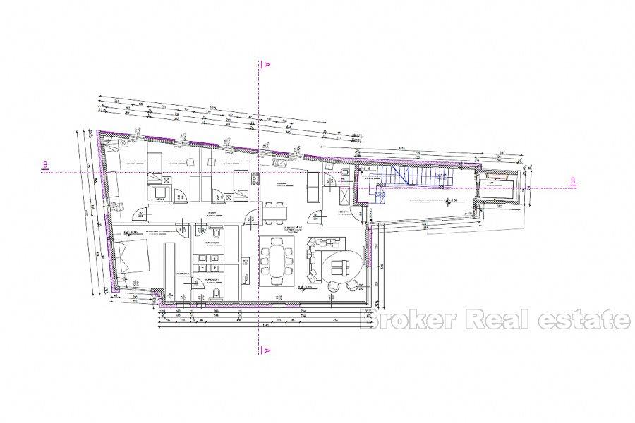 Split, Meje, apartments in new building