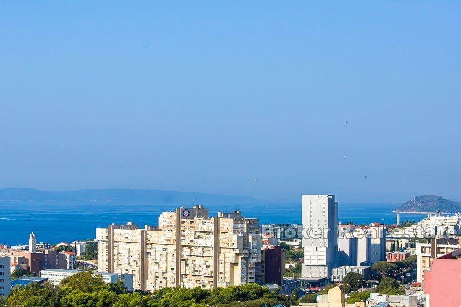Split, Split 3, penthouse s výhledem na moře