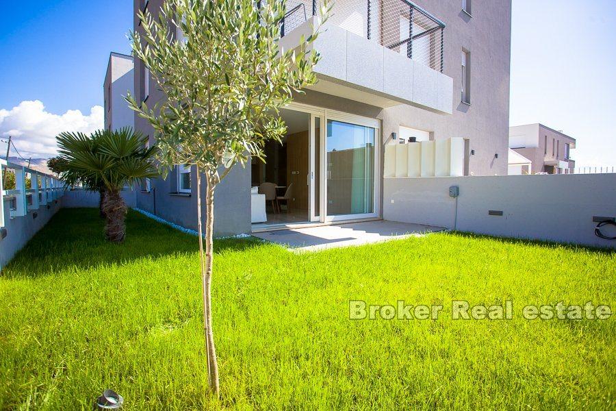 Split, Znjan, nowoczesny apartament z widokiem na morze