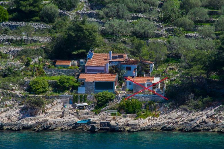 isola di Korcula, casa al mare