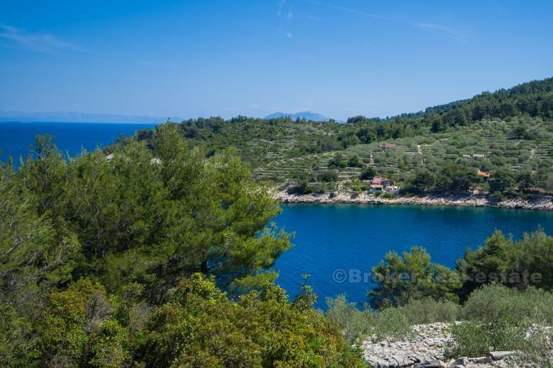 ostrov Korčula, dům u moře