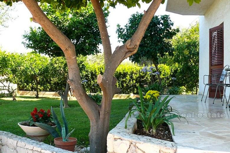 Insel Ciovo, schöne Villa erste Reihe zum Meer