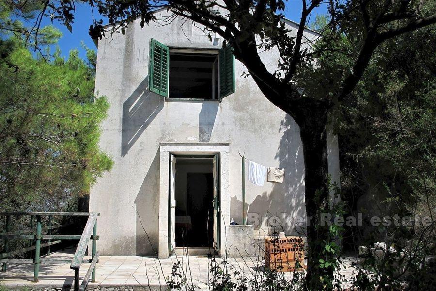 Isola di Brac - casa per l'adattamento, prima fila al mare