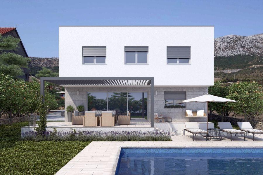 Kaštela, villas urbaines de luxe en construction