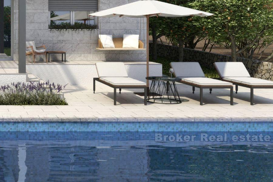 Kaštela, villas urbaines de luxe en construction
