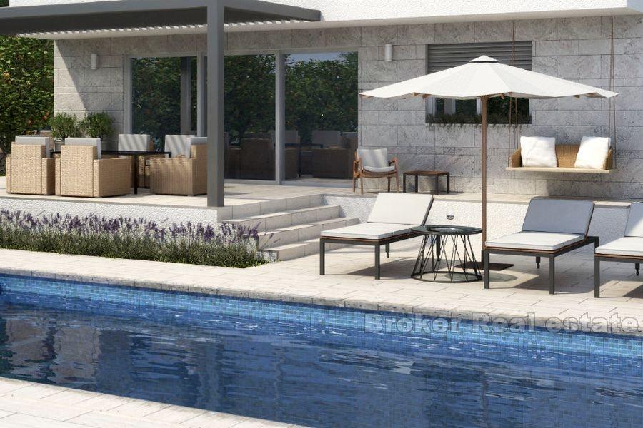 Kaštela, Luxury urban villas under construction