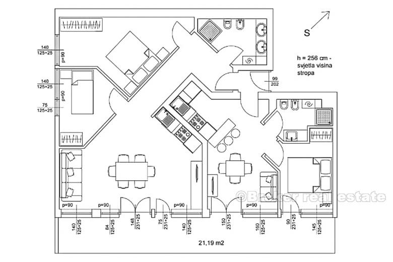 Сплит-центр - Квартира в отличном месте, набережная