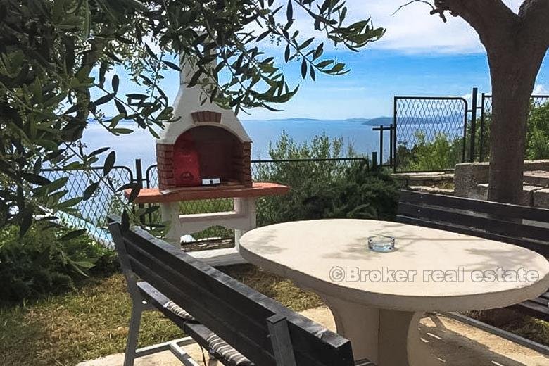 Split område - Hus med basseng