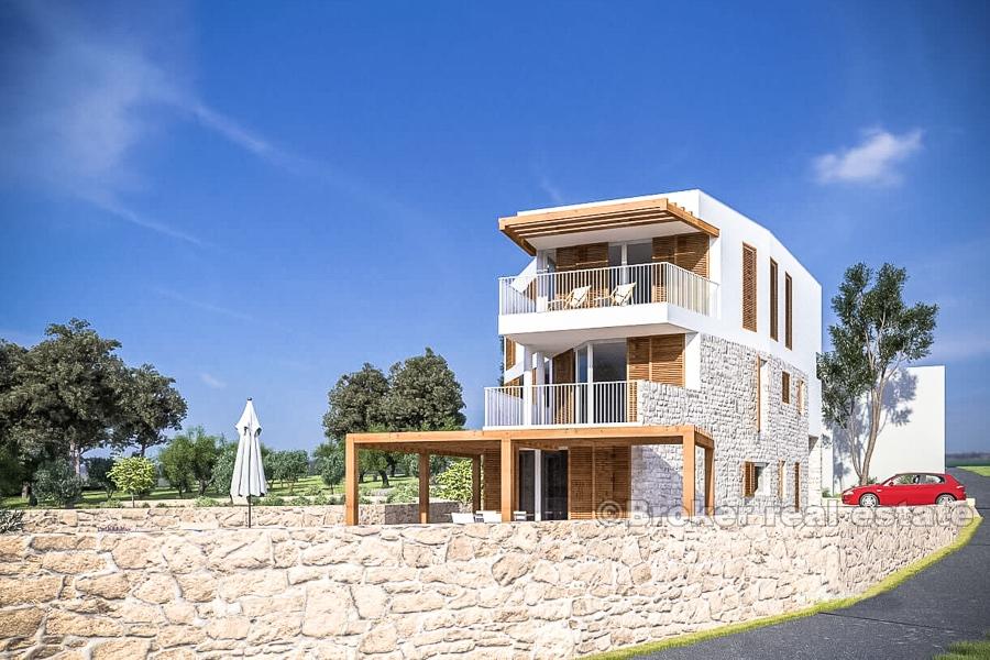 Primosten, apartamenty w pierwszym rzędzie do morza