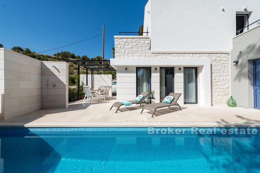 Île de Brac, villa en phase finale de construction