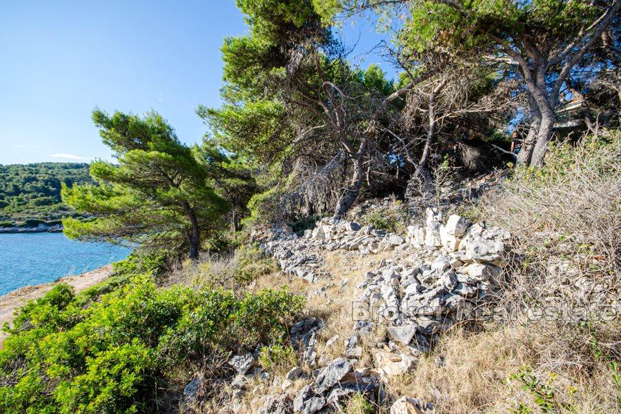 Île de Solta, terrains à bâtir en bord de mer