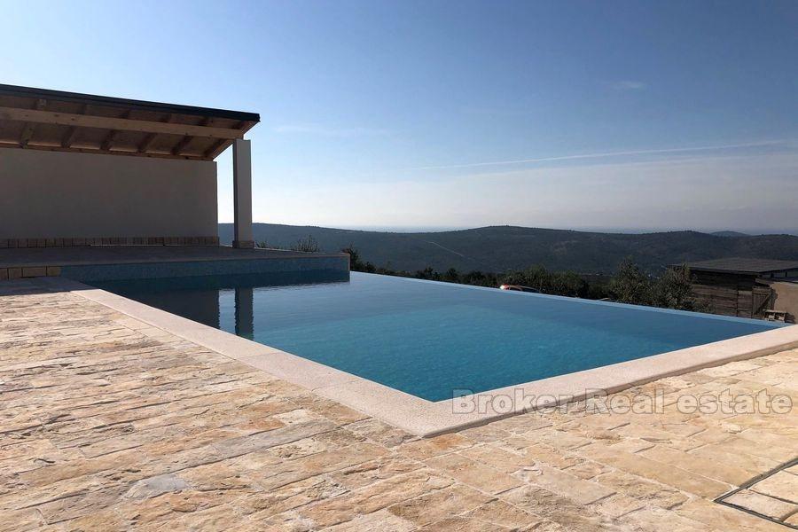 Rogoznica, villa con vista panoramica